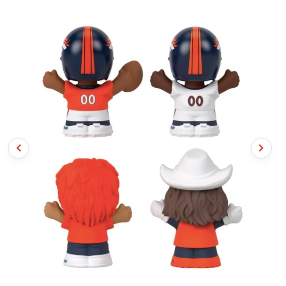 Little People Collector Denver Broncos Special Edition Set, 4 Figures - Picture 6 of 6